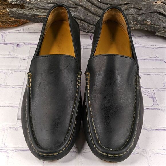 Cole Haan Somerset Venetian Driver C11402 Mens Black Loafers Moccasin Shoes main image 5